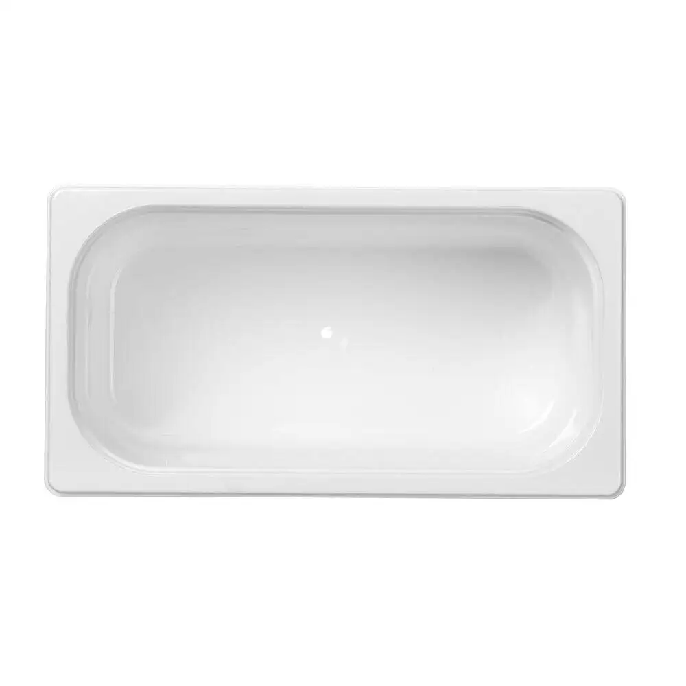 Белая гастроёмкость GN 1/3 из поликарбоната, 2,5 л