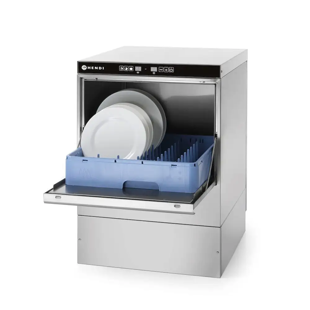 Посудомоечная машина 50x50 с электронным управлением, 400 В, HENDI