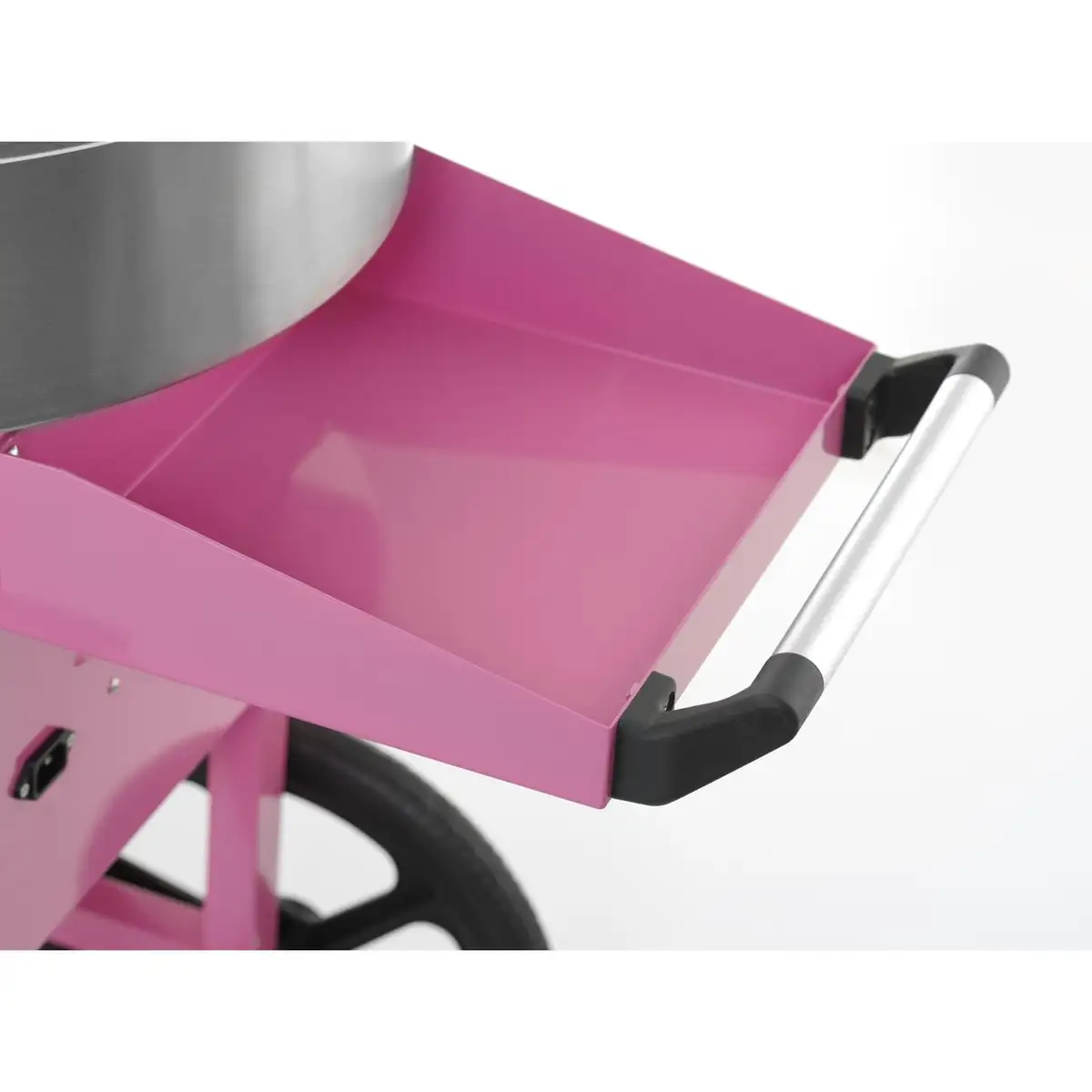 Аппарат для сахарной ваты с тележкой, настольный