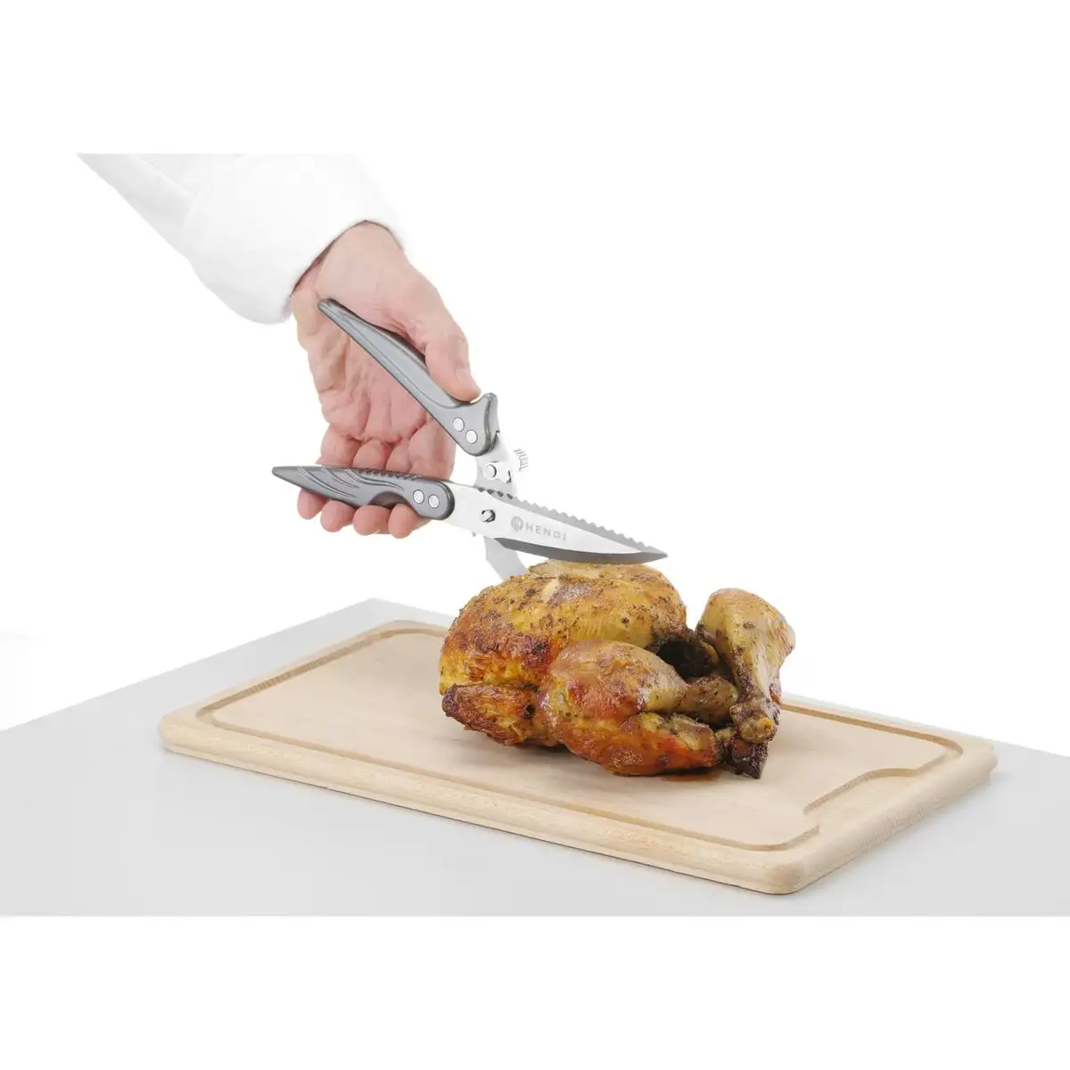 Съёмные ножницы для разделки птицы 265x70x15 мм