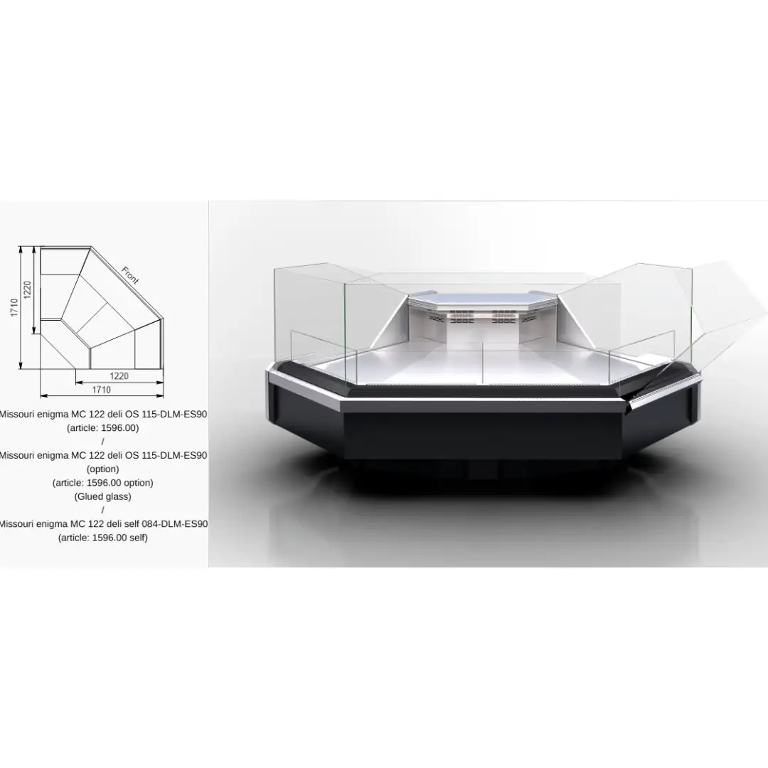 Витрина Missouri enigma MC 122 deli OS 115-DBM - IS90