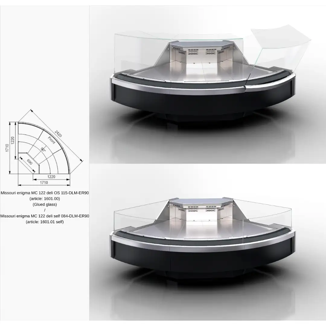 Витрина Missouri enigma MC 122 deli OS 115-DBM - IS90