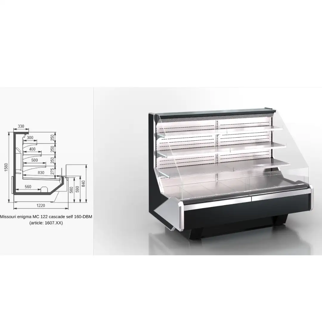 Витрина Missouri enigma MC 122 cascade self 130-DBM - 937