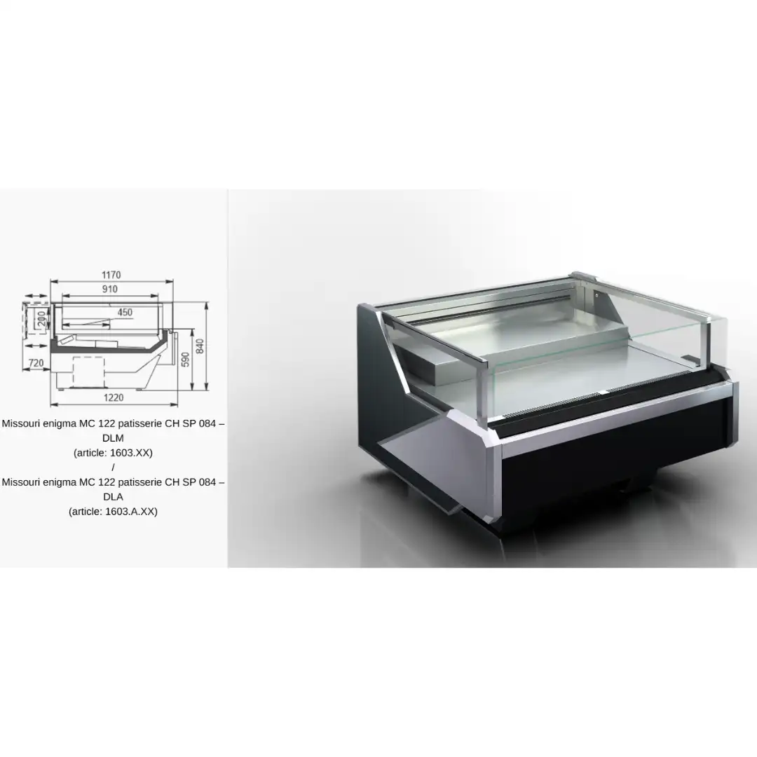 Витрина Missouri enigma MC 122 patisserie CH SP 084 - DLM - 937