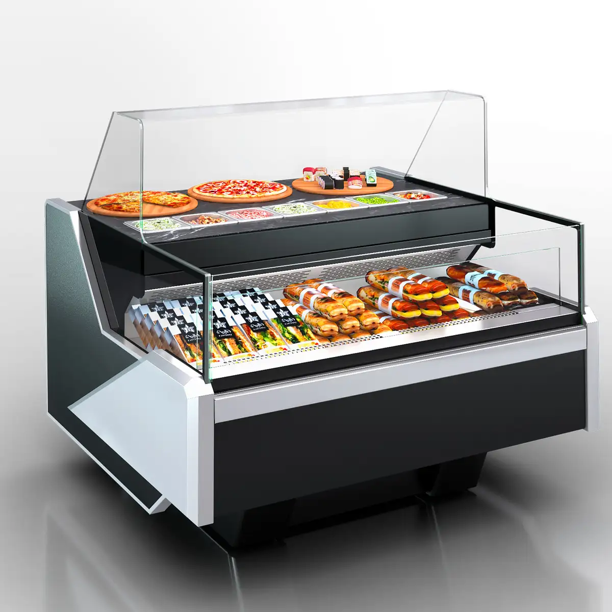 Витрина Missouri enigma MC 122 sushi/pizza combi L self 115-DBM - 1250