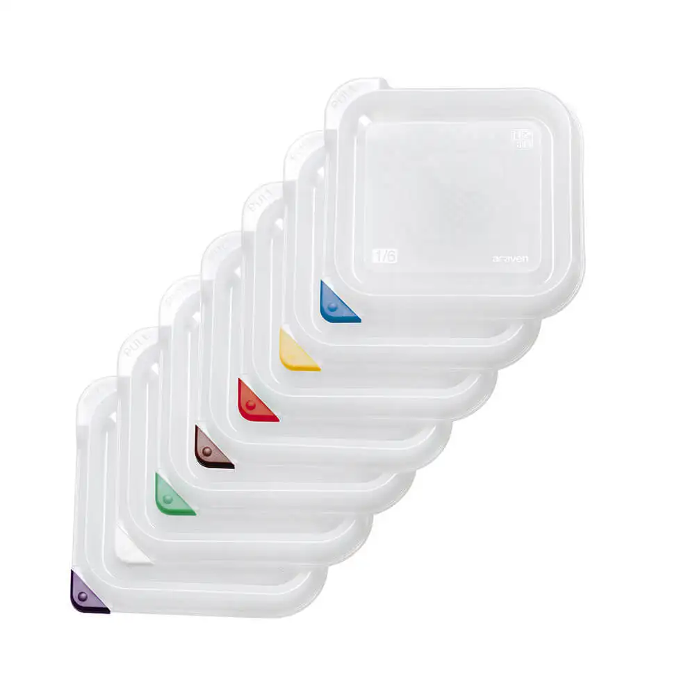 Контейнер полипропиленовый с герметичной крышкой, GN 1/4, H 150 мм.