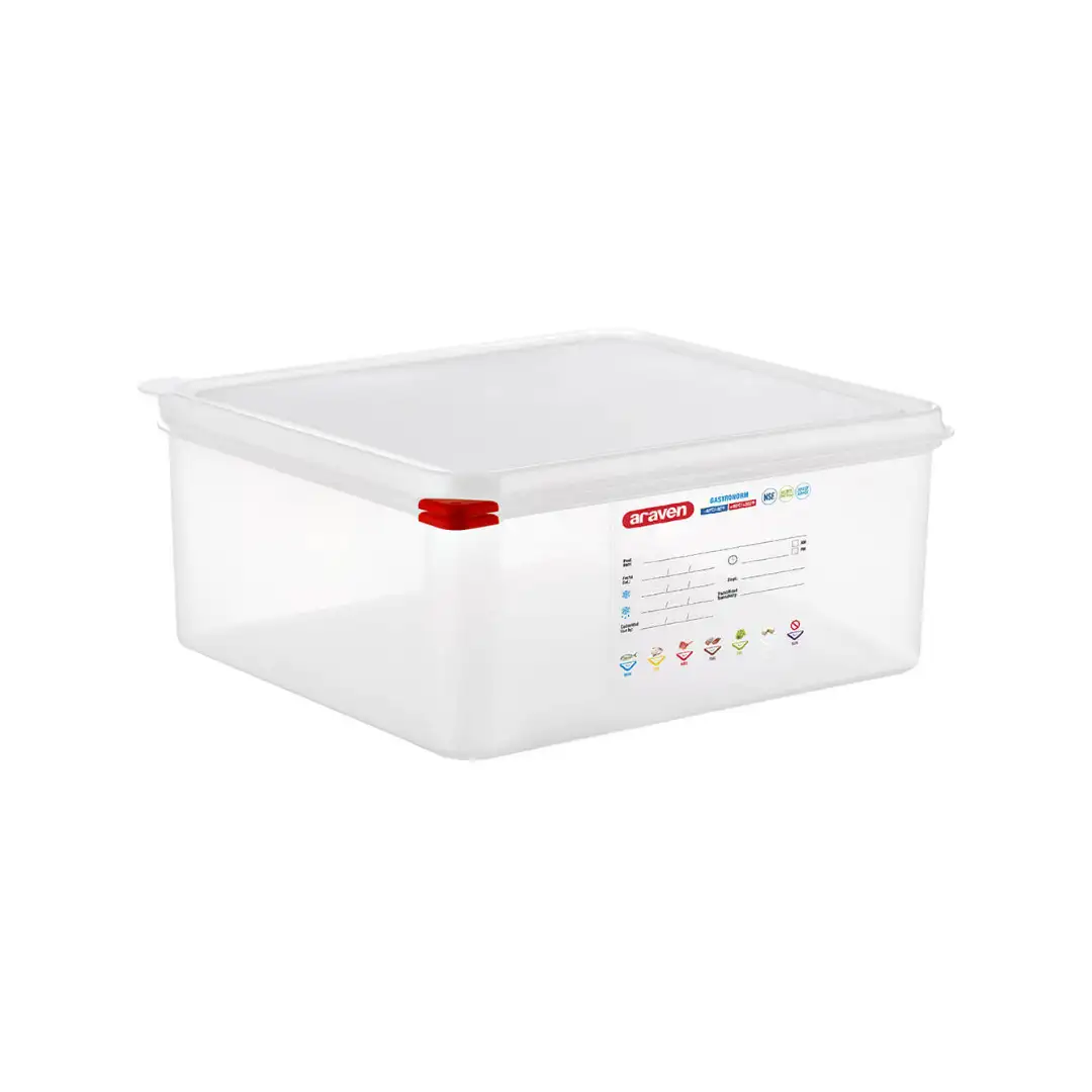 Контейнер полипропиленовый с герметичной крышкой, GN 1/4, H 150 мм.