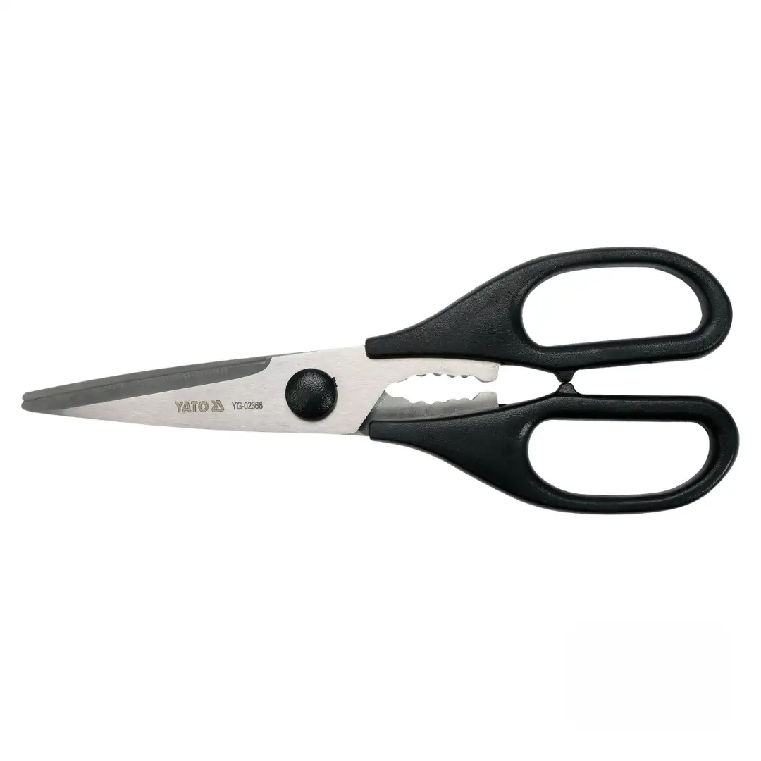 Ножницы универсальные с орехоколом, YATO