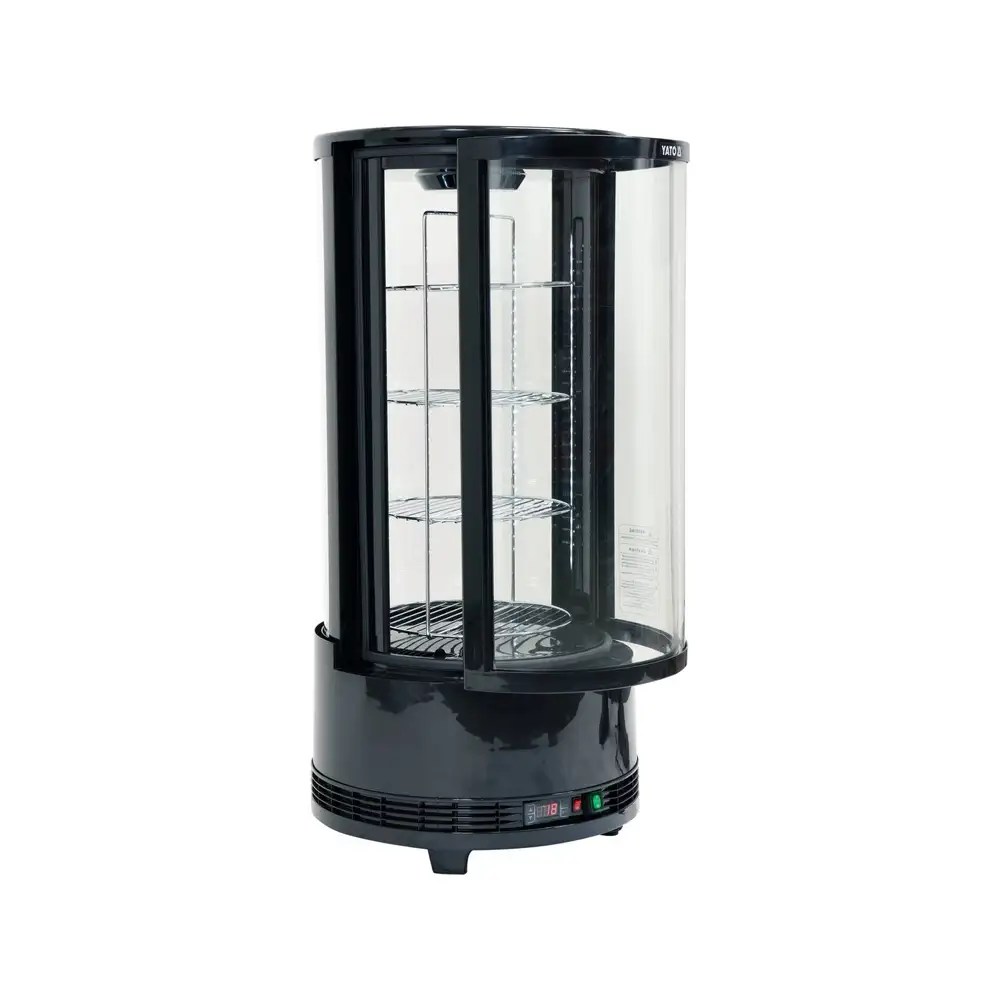 Холодильная витрина, 73л, 500х500х1060 мм, Yato