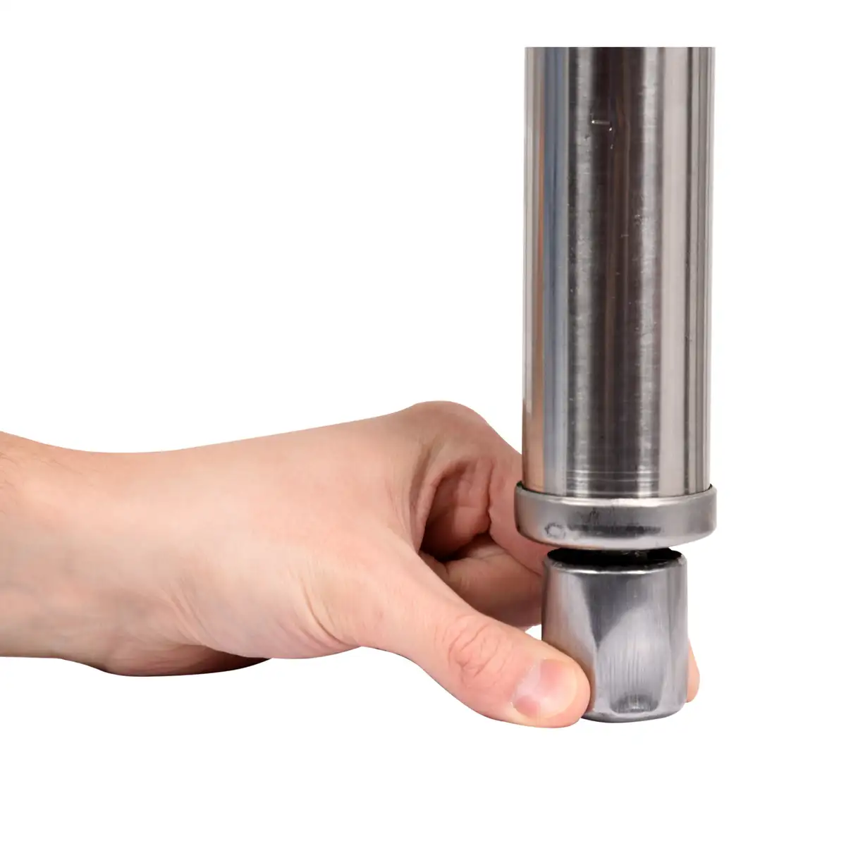 Стол из нержавеющей стали с полкой, 800×700×850 мм, YATO