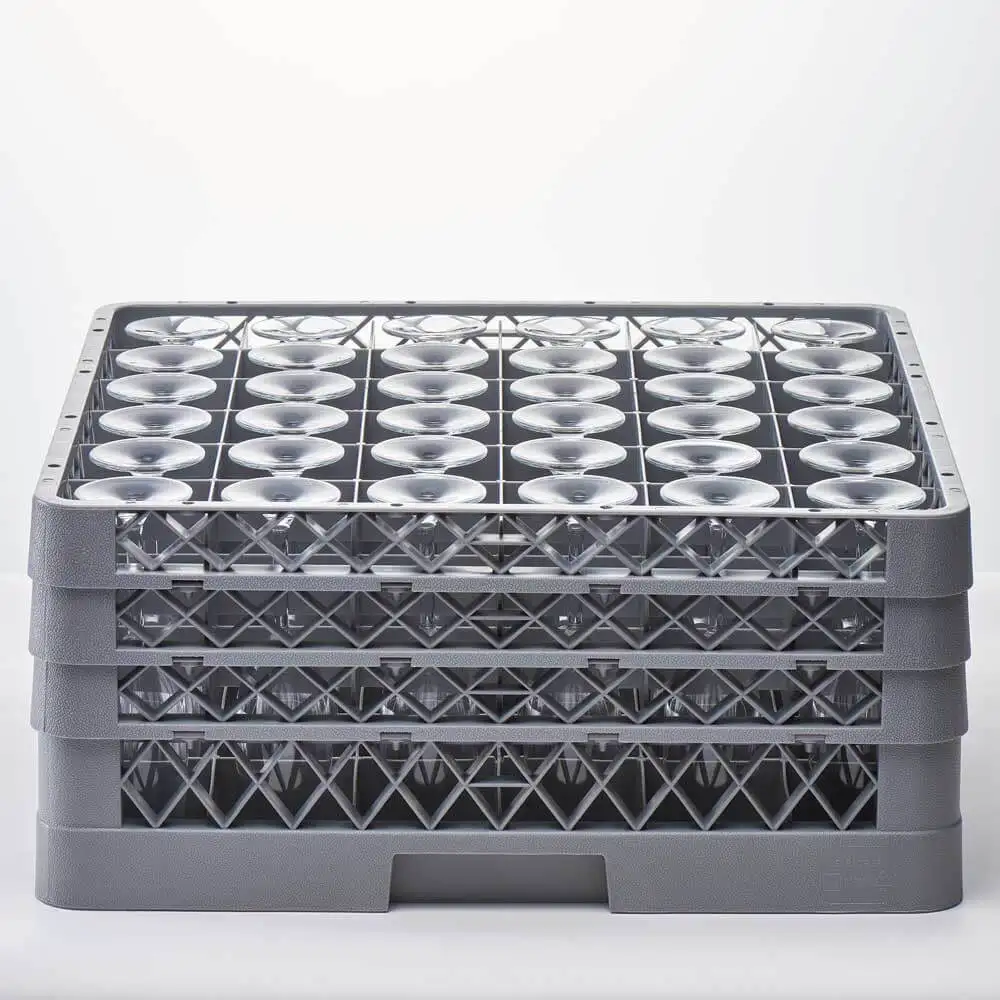 Корзина для посудомоечной машины на 36 предметов без крышки.