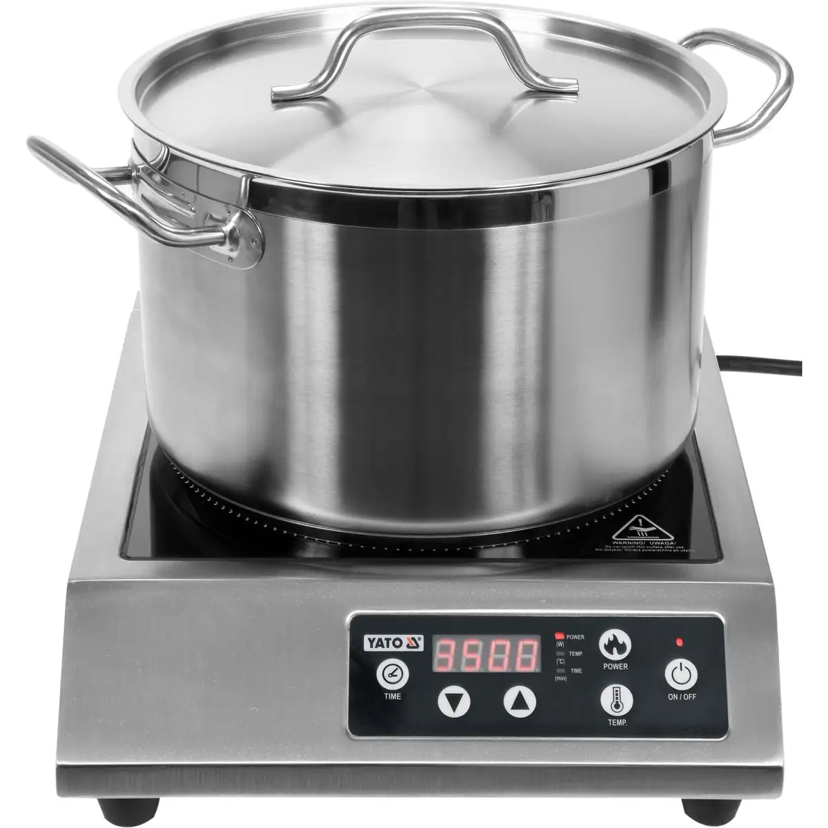 Индукционная плита 3500 Вт, цифровое управление, YATO