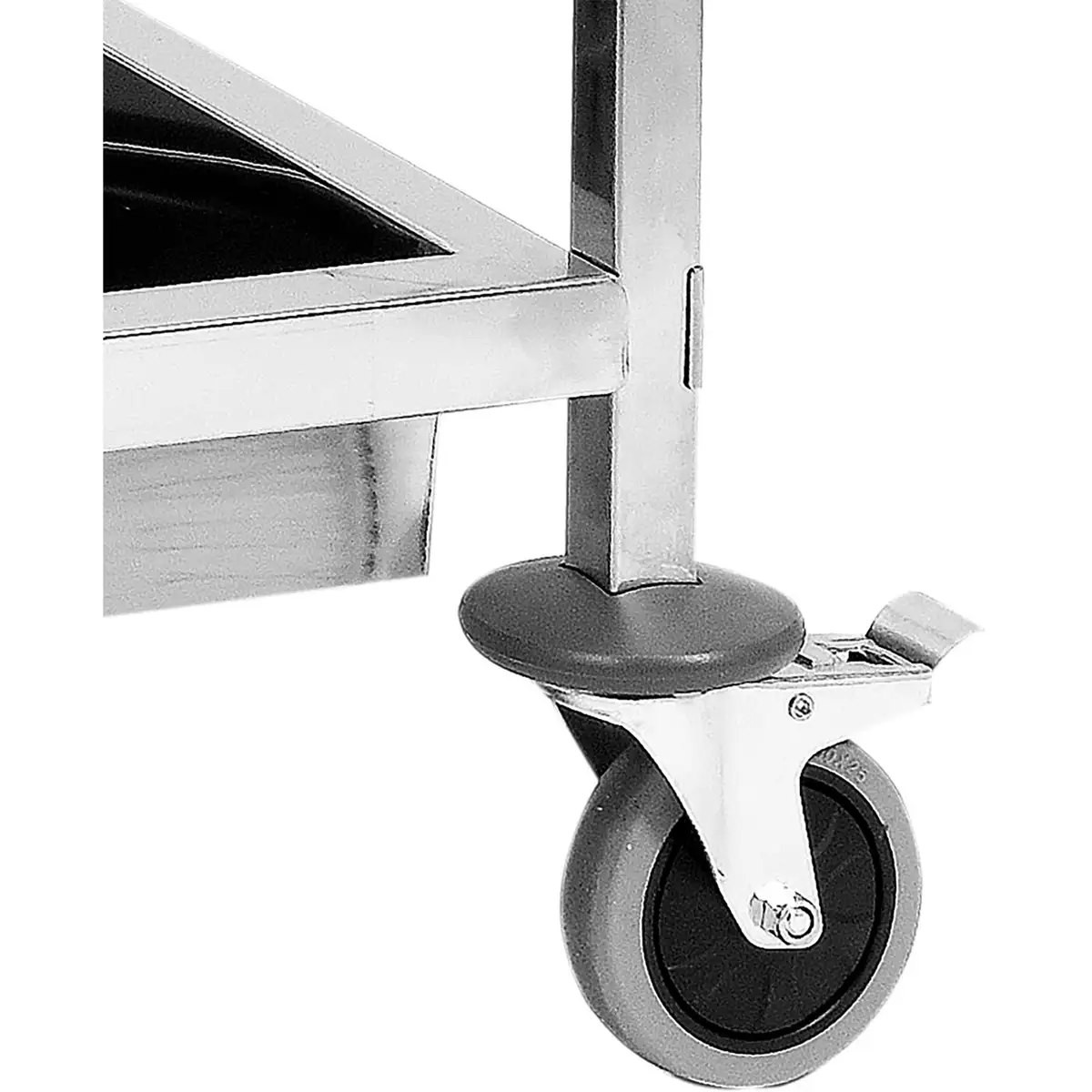 Сервировочная тележка с бортами - 2 полки, YATO