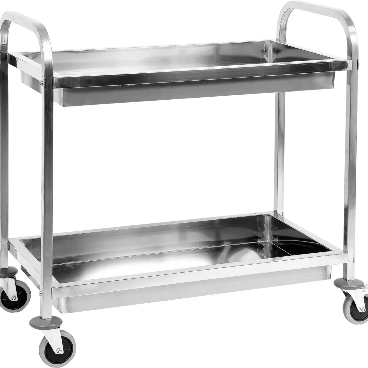 Сервировочная тележка с бортами - 2 полки, YATO