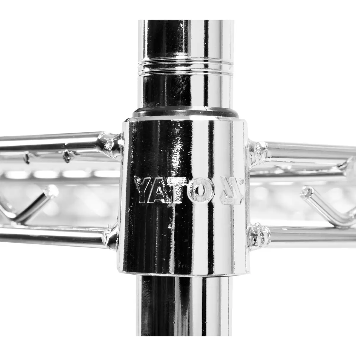 Перфорированная полка из хромированной стали для металлического стеллажа, 1520x457 мм