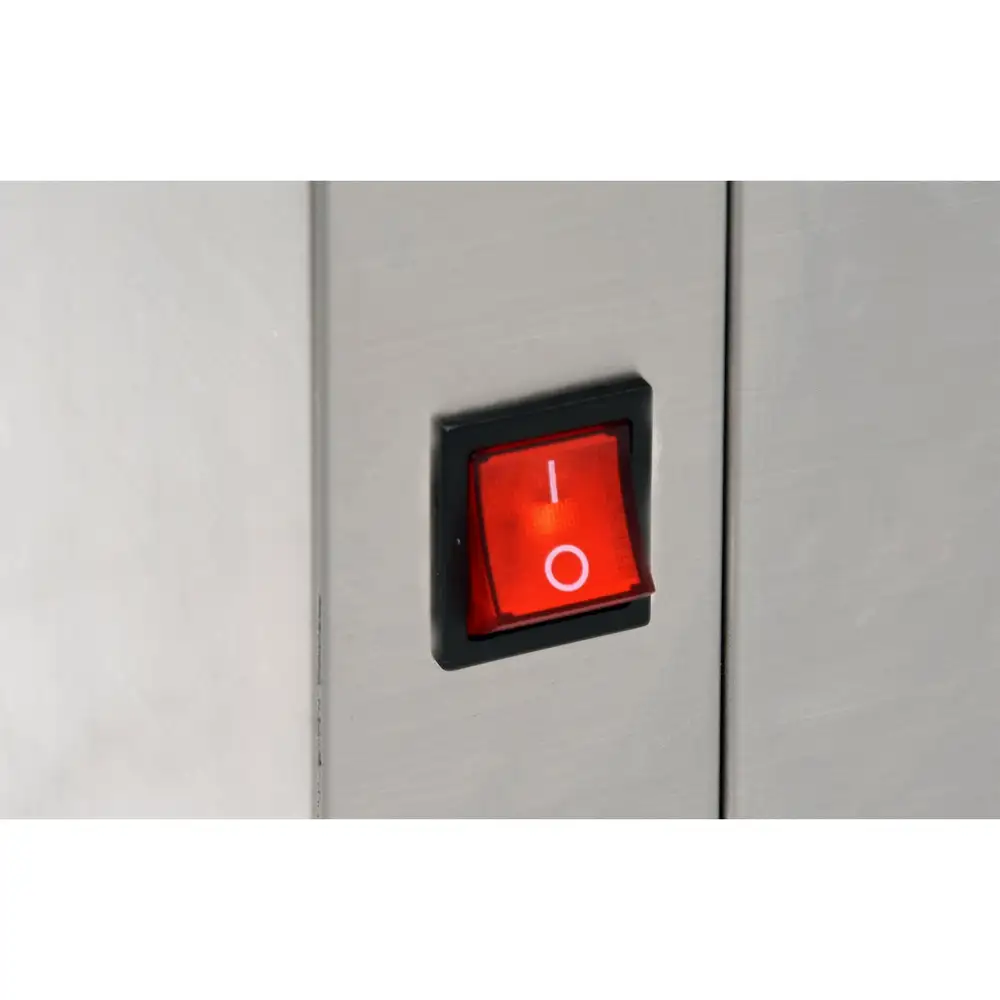 Холодильная витрина, 400 л, 650x650x1908 см, YATO