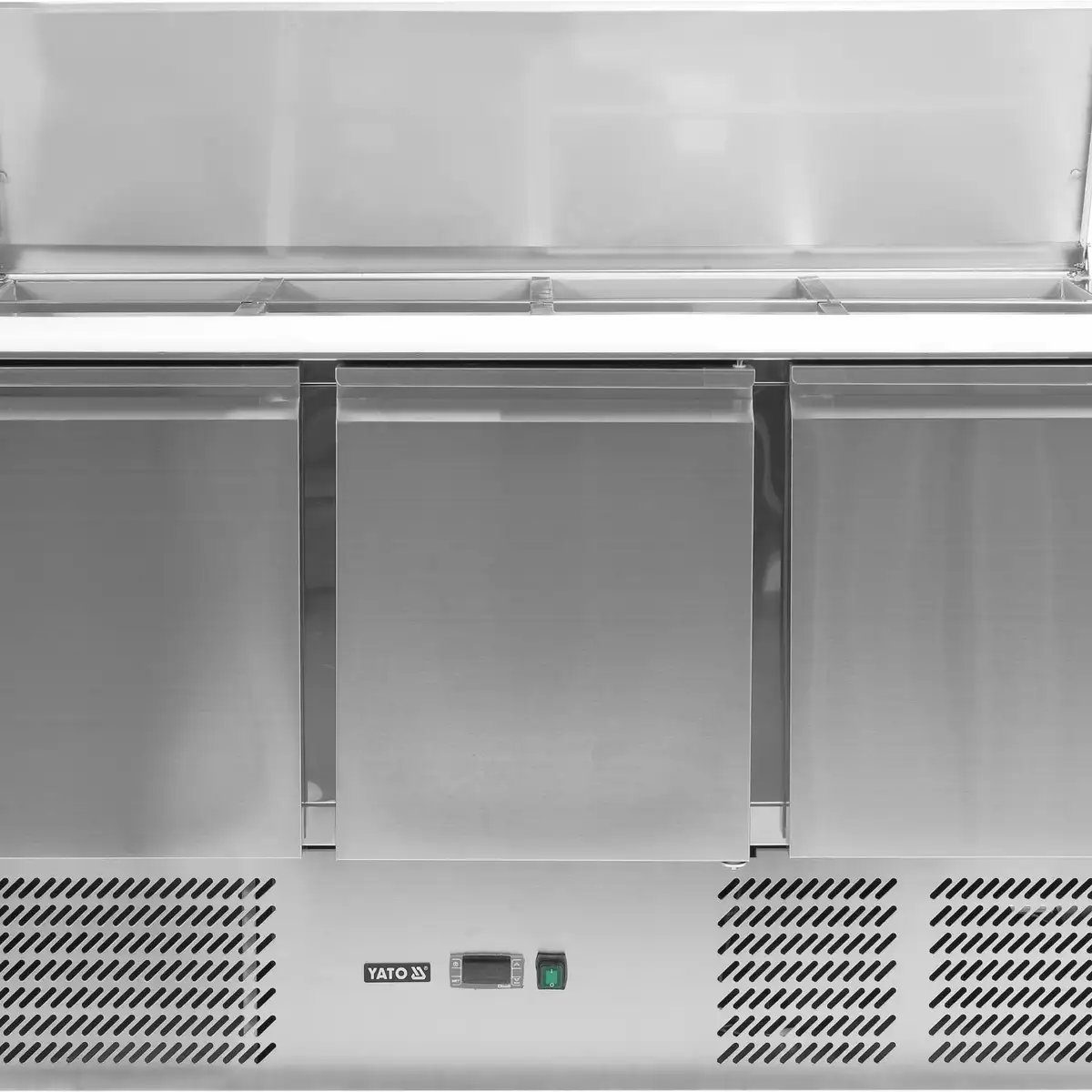 Стол холодильный 368 л 3 двери, 1365x700x876 мм