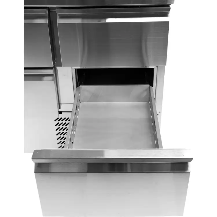 Холодильный стол 368 л с 6 ящиками, YATO