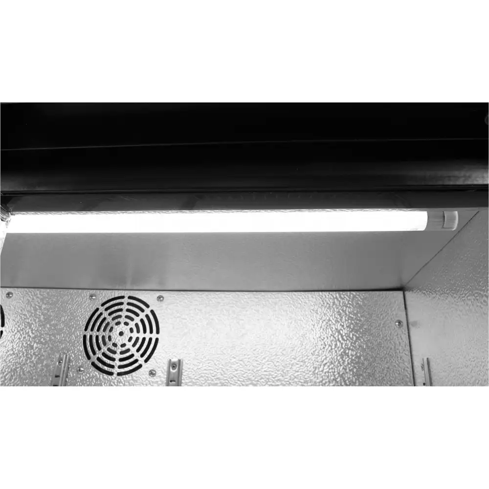 Холодильный шкаф/витрина для бутылок с 2 раздвижными дверями, 227 л, YATO