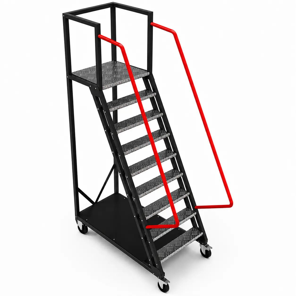 Лестница-платформа Gama Cirus, 4+1, Cream White