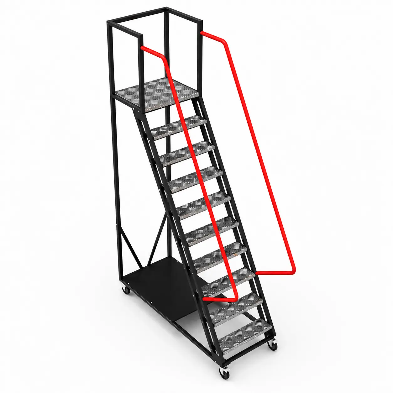 Лестница-платформа Gama Cirus, 4+1, Cream White