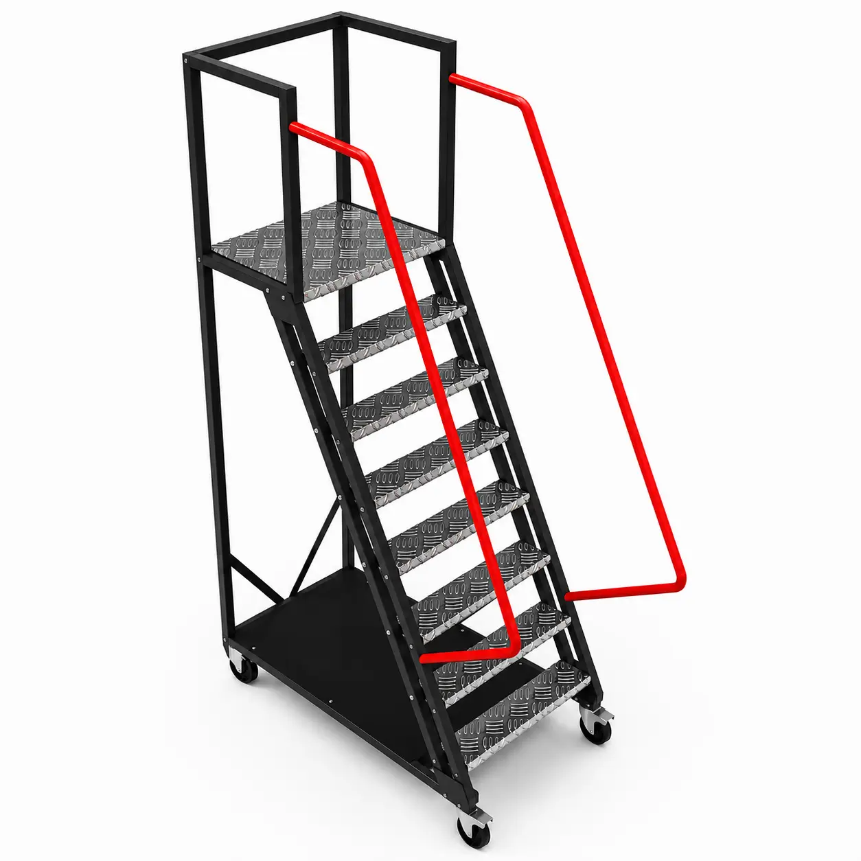 Лестница-платформа Gama Cirus, 4+1, Cream White