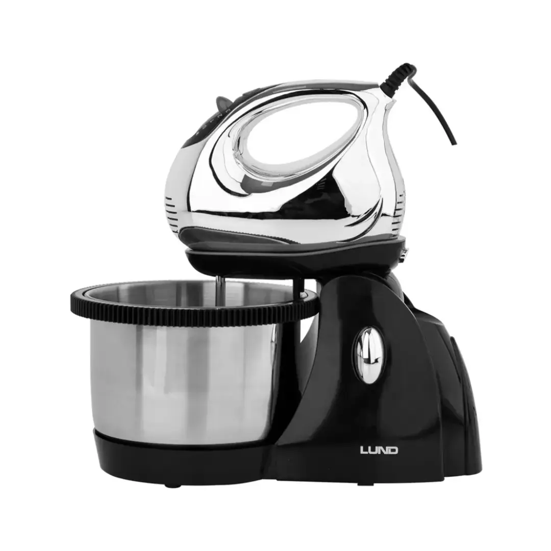 Миксер ручной LUND LUN67790 с чашей из нержавеющей стали, 3 л, 200 Вт