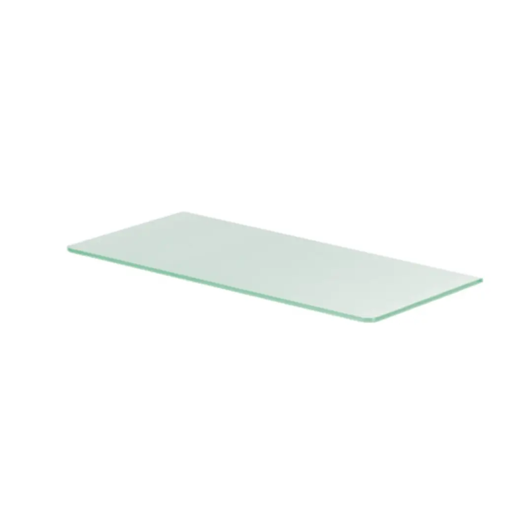 Стандартная полка Glassline, из прозрачного стекла, 420x120x8 мм