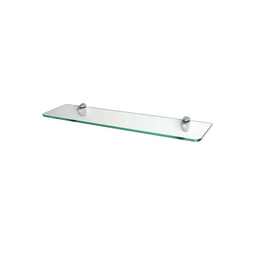 Стандартная полка Glassline, из прозрачного стекла, 420x120x8 мм