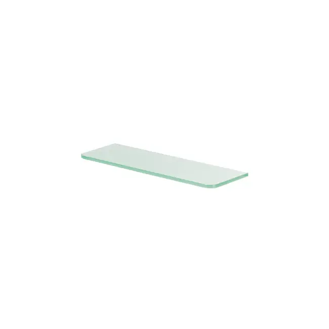 Стандартная полка Glassline, из прозрачного стекла, 420x120x8 мм