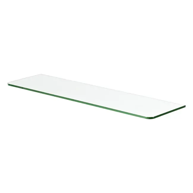 Стандартная полка Glassline, из прозрачного стекла, 420x120x8 мм