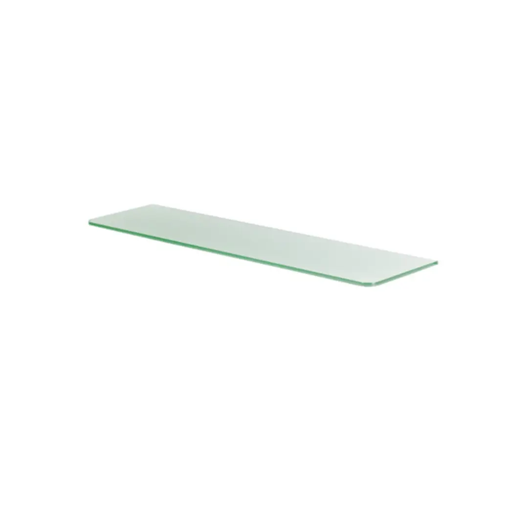 Стандартная полка Glassline, из прозрачного стекла, 420x120x8 мм