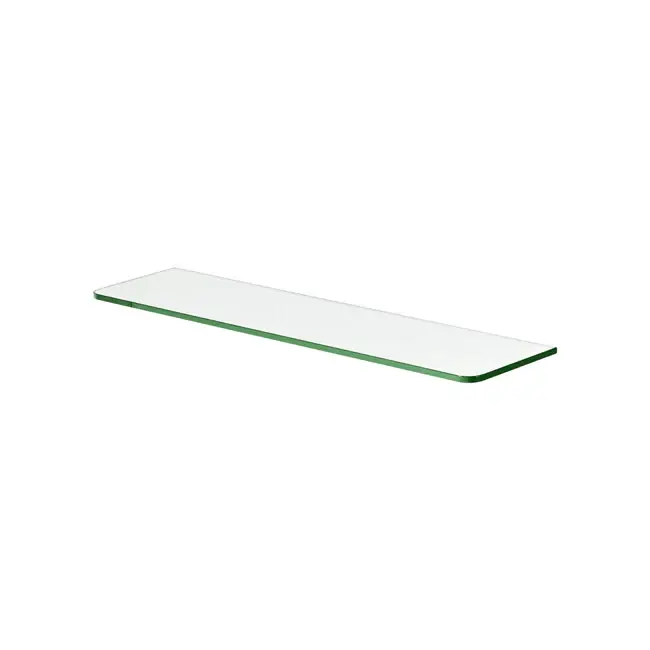 Стандартная полка Glassline, из прозрачного стекла, 420x120x8 мм