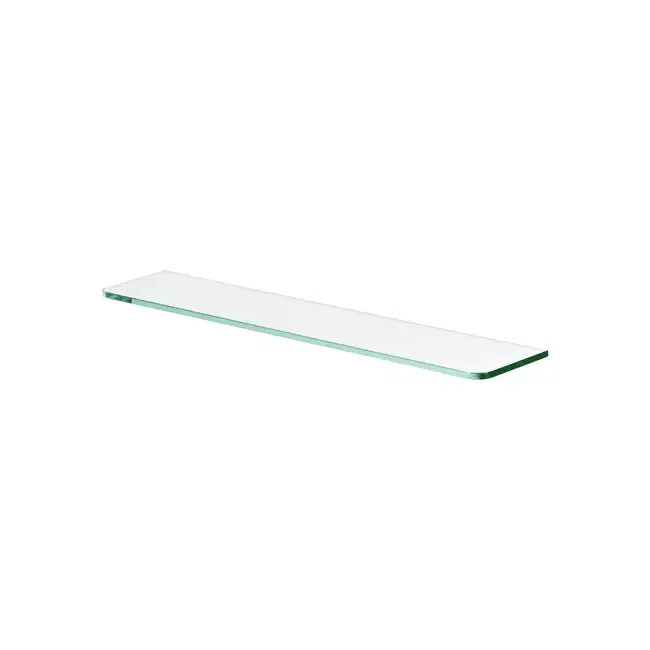 Стандартная полка Glassline, из прозрачного стекла, 420x120x8 мм