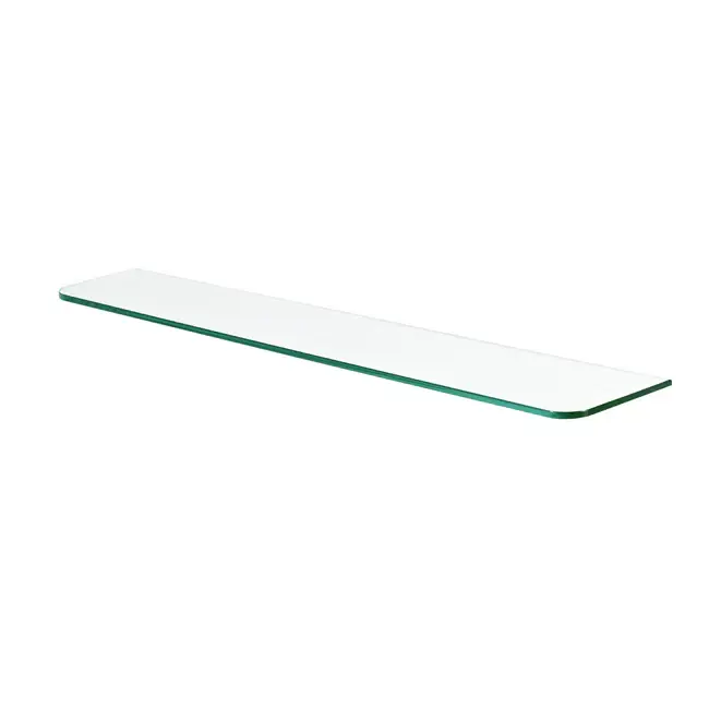 Стандартная полка Glassline, из прозрачного стекла, 420x120x8 мм