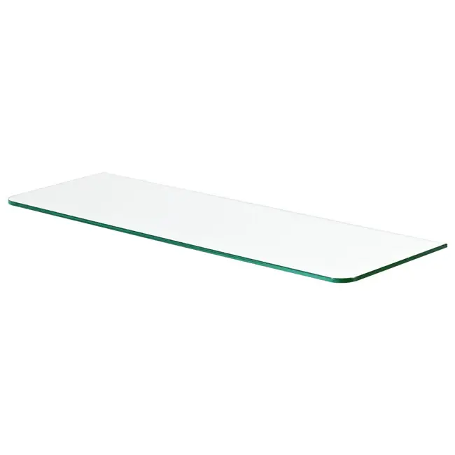 Стандартная полка Glassline, из прозрачного стекла, 420x120x8 мм