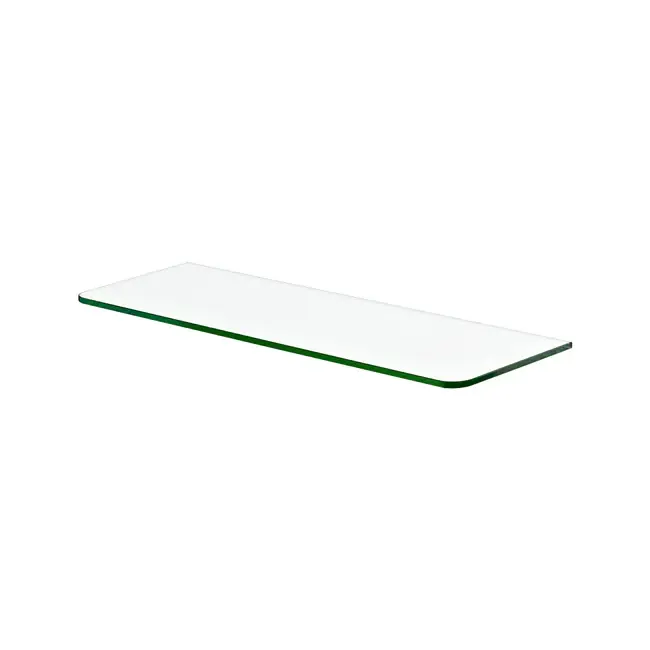 Стандартная полка Glassline, из прозрачного стекла, 420x120x8 мм
