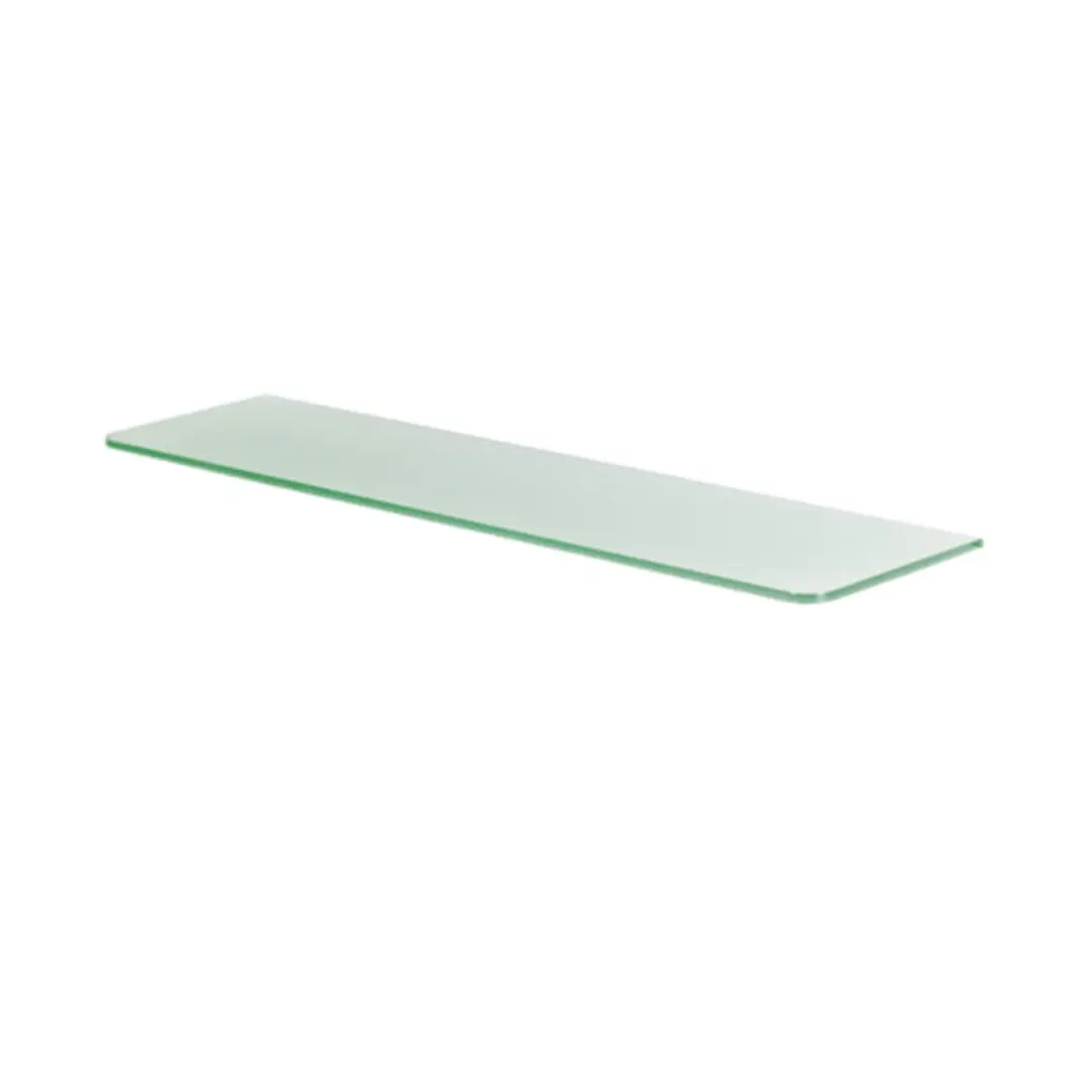 Стандартная полка Glassline, из прозрачного стекла, 420x120x8 мм
