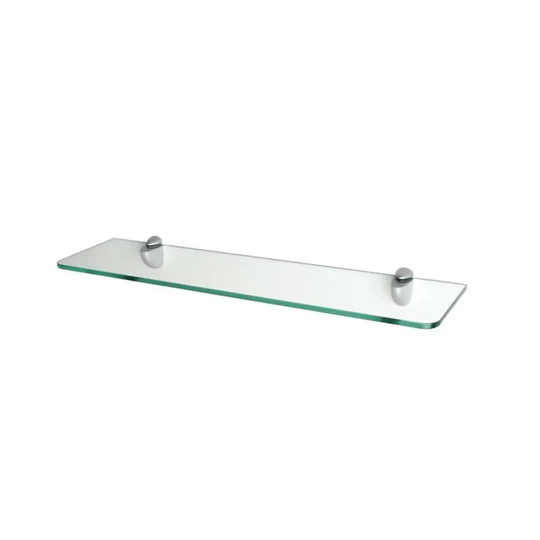 Стандартная полка Glassline, из прозрачного стекла, 420x120x8 мм
