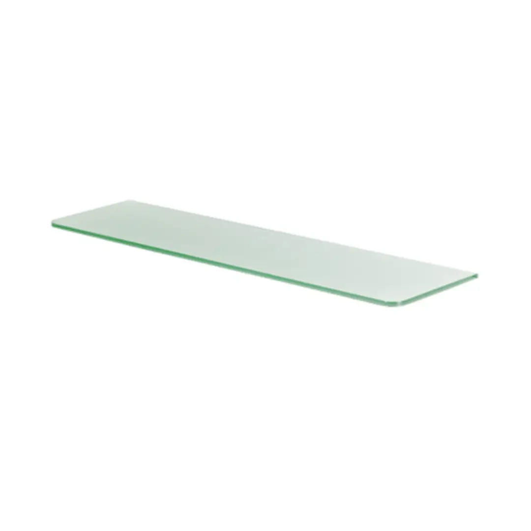 Стандартная полка Glassline, из прозрачного стекла, 420x120x8 мм