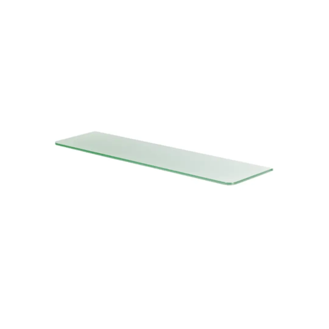 Стандартная полка Glassline, из прозрачного стекла, 420x120x8 мм