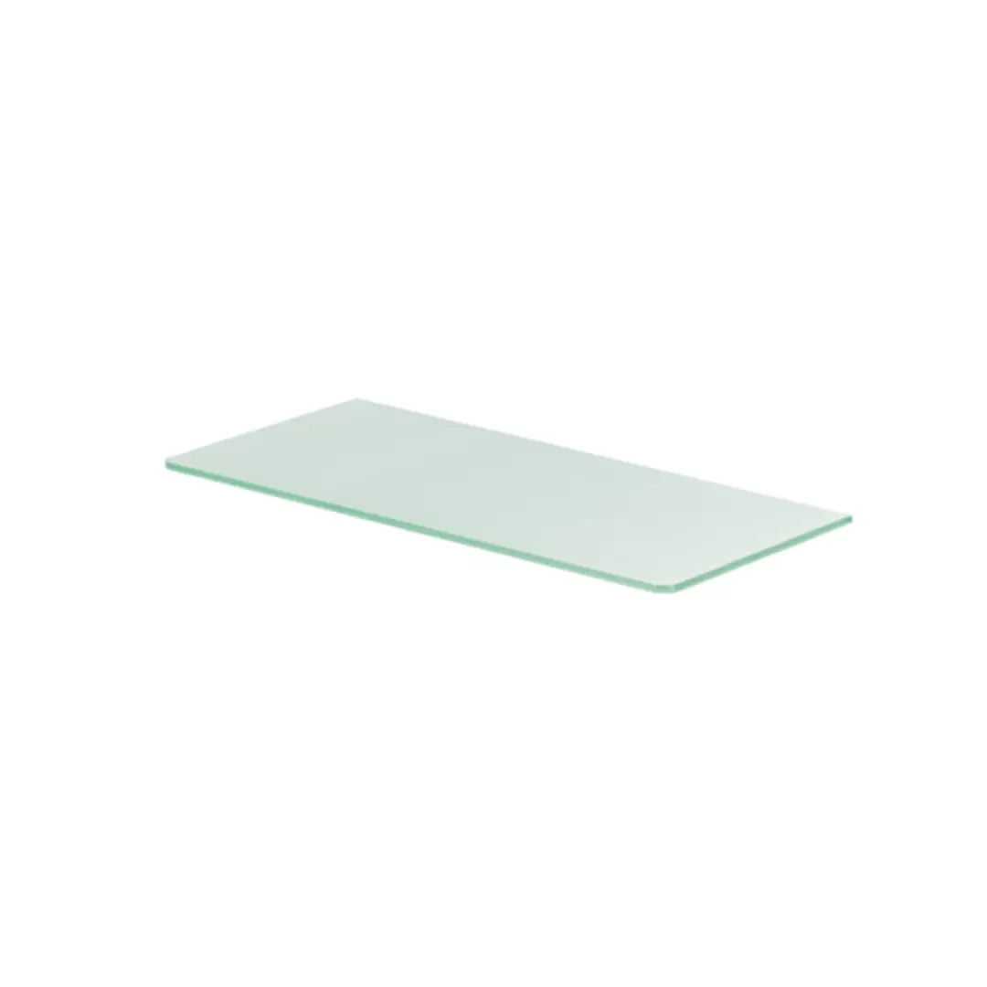 Стандартная полка Glassline, из прозрачного стекла, 420x120x8 мм