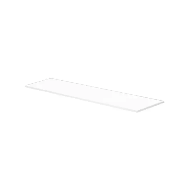 Полка Glassline с прямыми углами, 600x200x8 мм, чёрного цвета