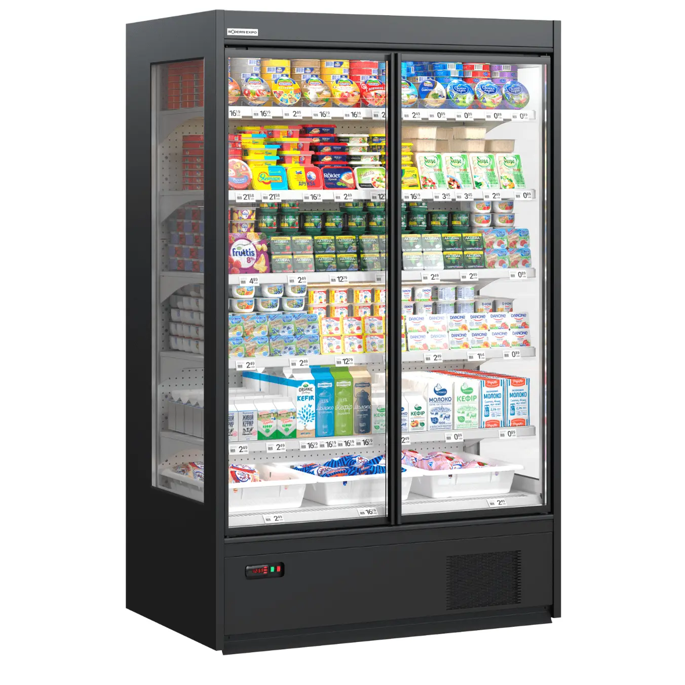 Настенные коммерческие холодильные витрины Cooles SlimDeck 