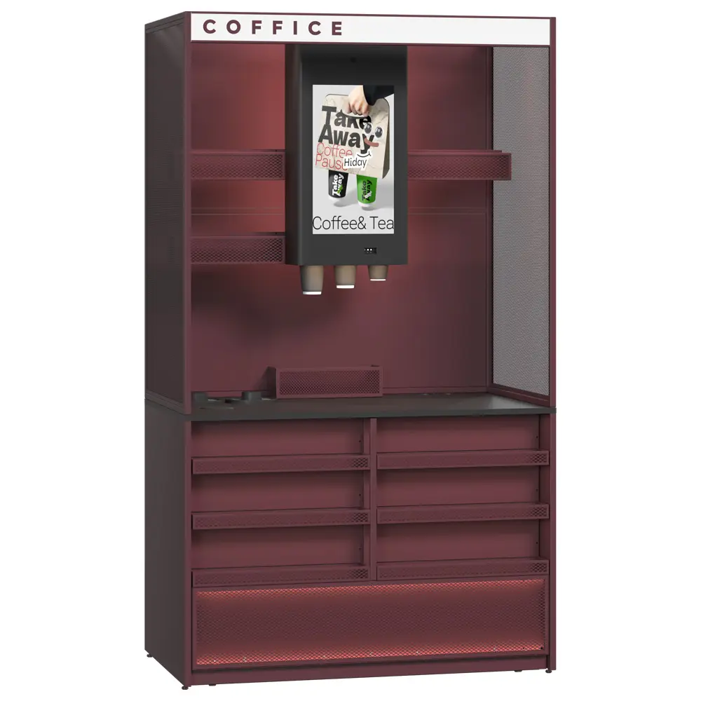 Coffice. Станция самообслуживания кофе и других горячих напитков