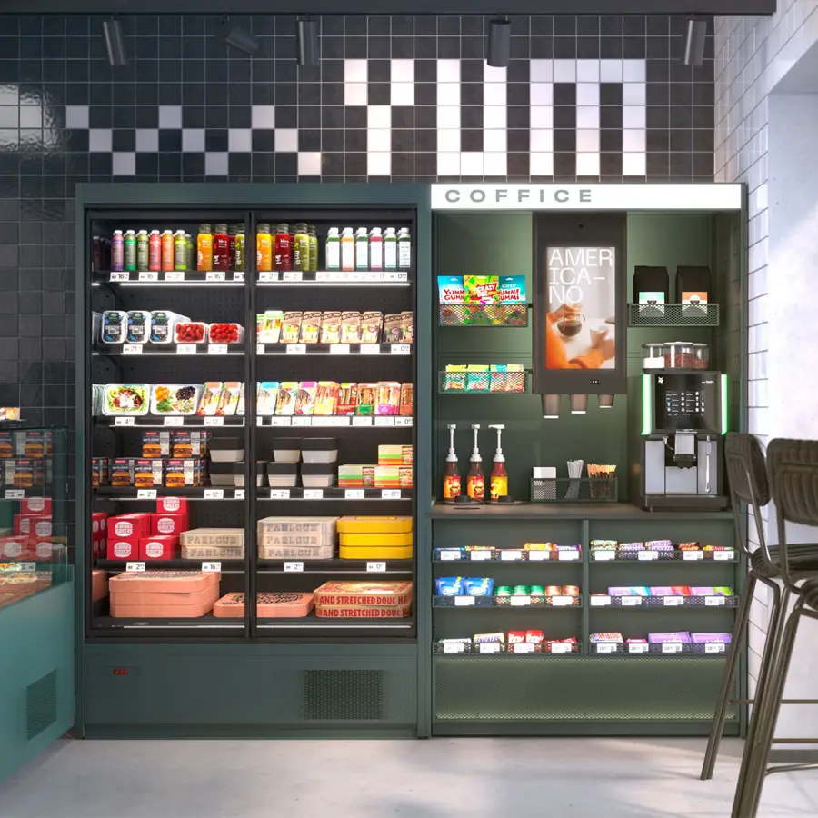 Coffice. Станция самообслуживания кофе и других горячих напитков