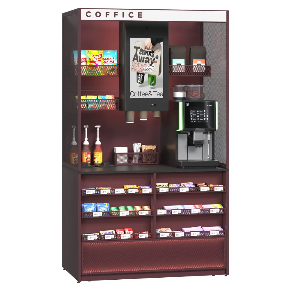 Coffice. Станция самообслуживания кофе и других горячих напитков