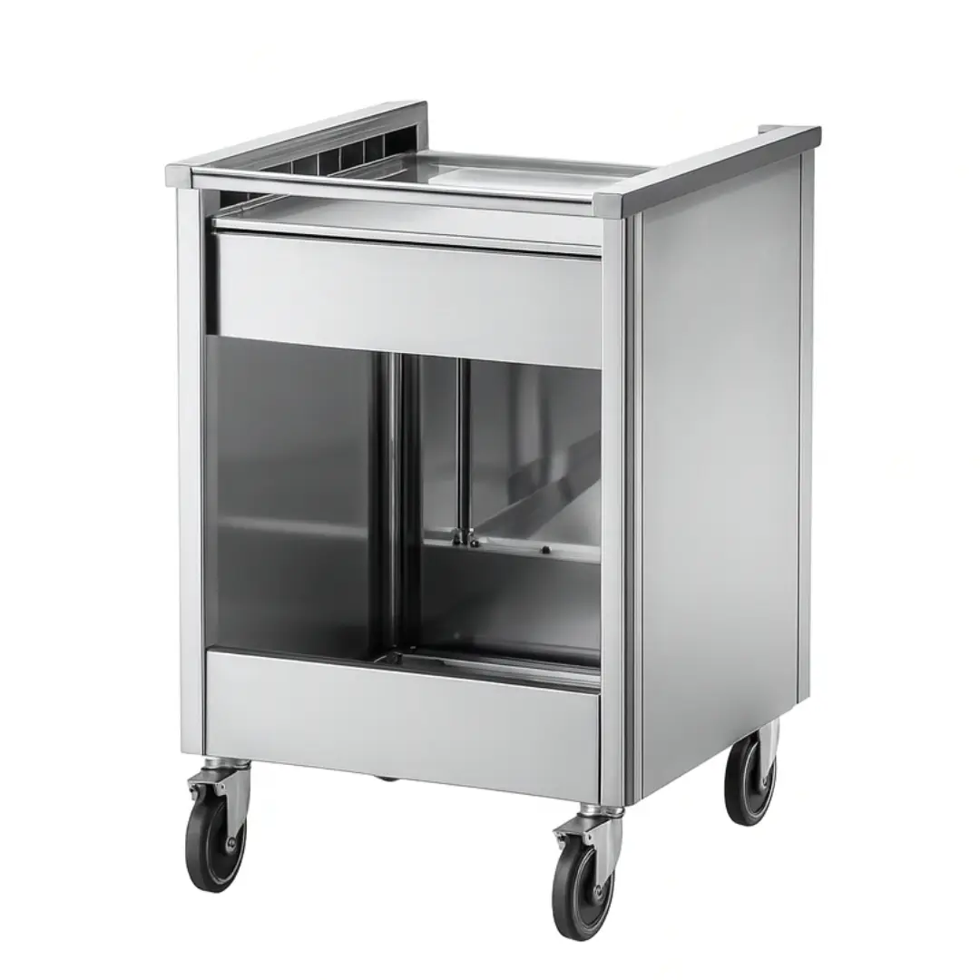 Диспенсер для подносов и приборов 405x900x610 mm