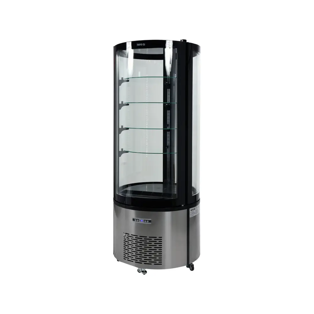Холодильная кондитерская витрина, 100 л, 480х480х1030 мм, YATO