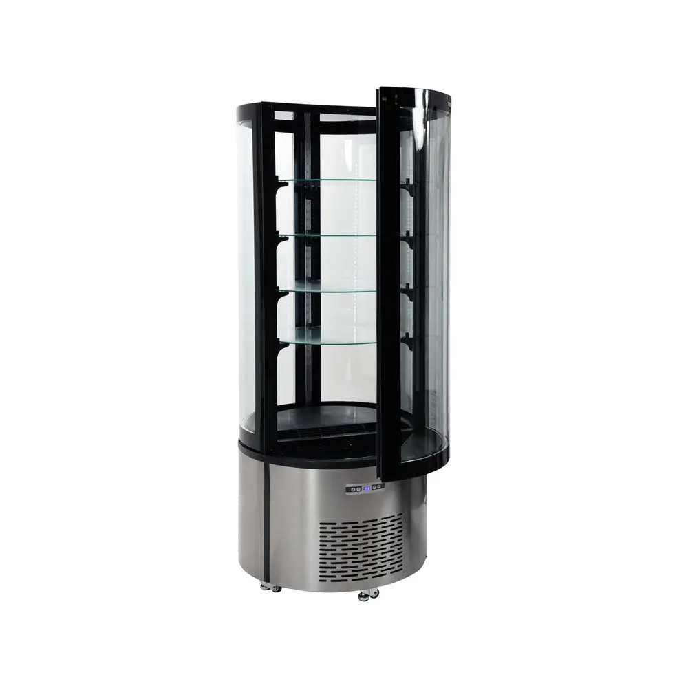 Холодильная кондитерская витрина, 100 л, 480х480х1030 мм, YATO